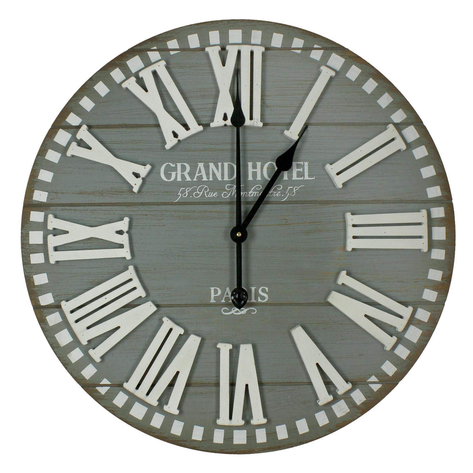 GRAND HOTEL 掛時計 約35cm x 25cm GRAND HOTEL New York Desk Clock Easton Battery operated, 6